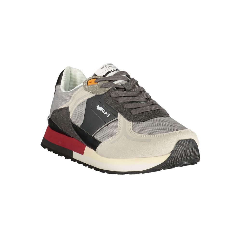 Gas Grey Polyurethane Men Sneaker | Regal Royce