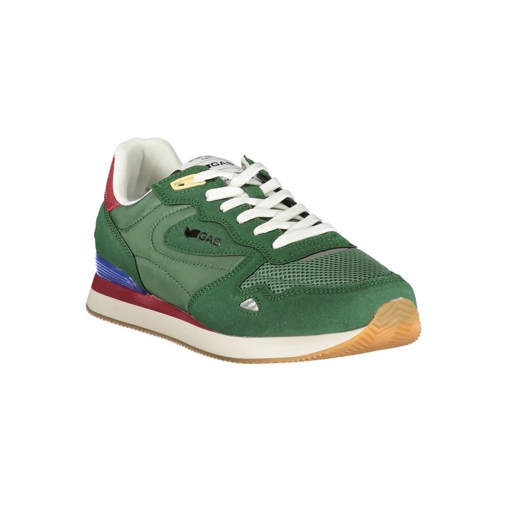 Gas Verde Polyester Men Sneaker | Regal Royce