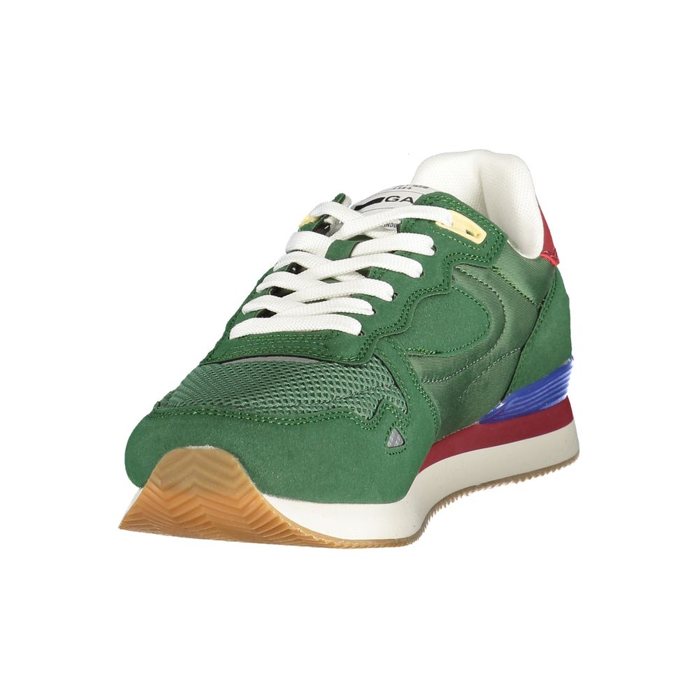 Gas Verde Polyester Men Sneaker | Regal Royce