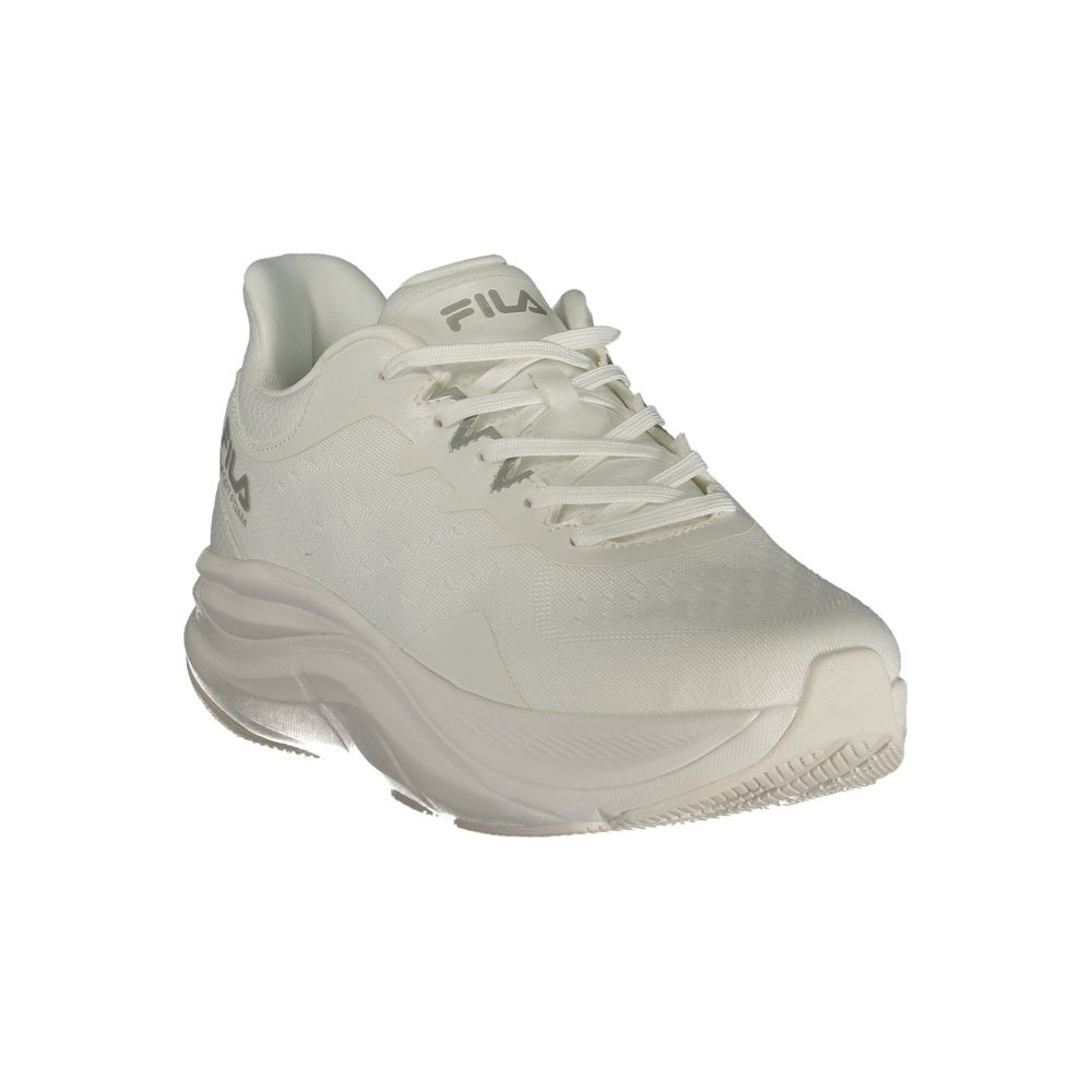 Fila White Polyester Men's Sneaker | Regal Royce