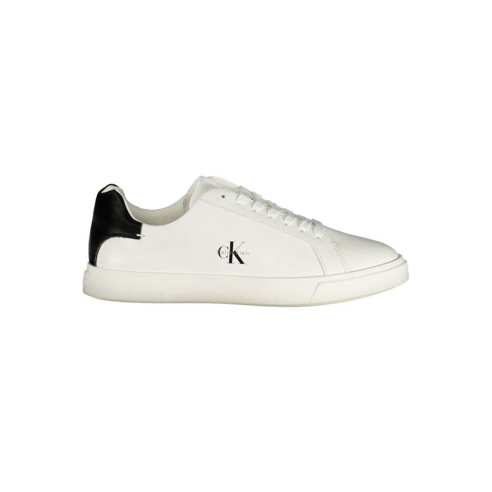 Calvin Klein Bianco Poliuretano Donna Sneaker | Regal Royce