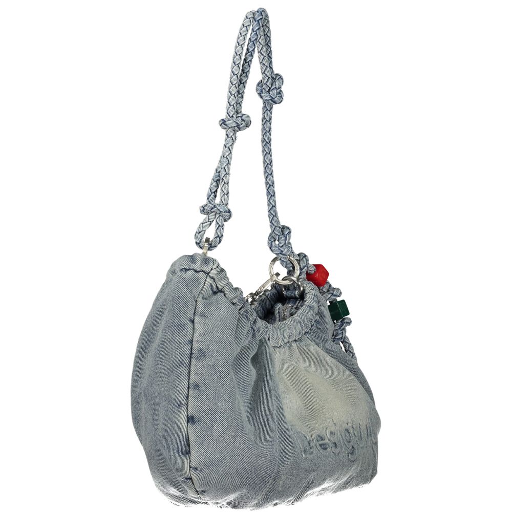 Desigual Azzurro Cotton Women's Handbag | Regal Royce
