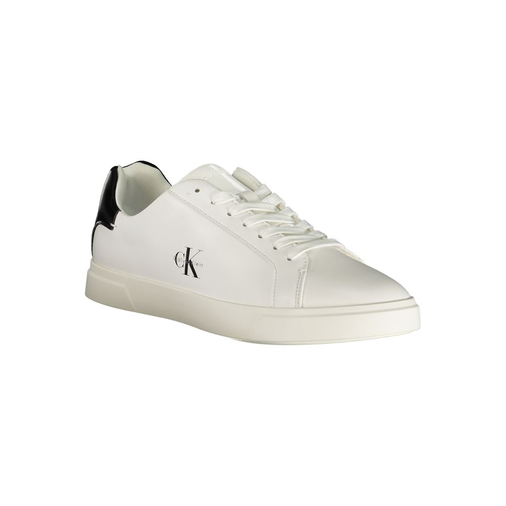 Calvin Klein Bianco Poliuretano Donna Sneaker | Regal Royce