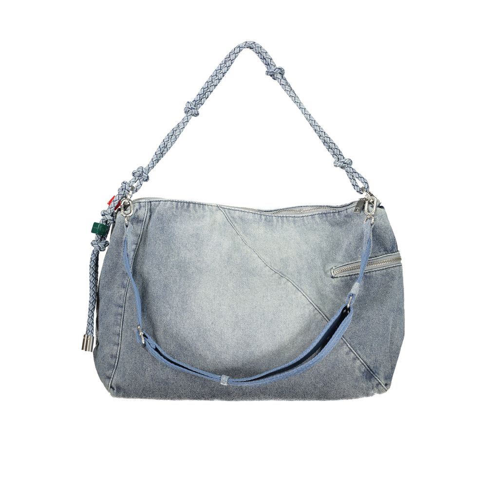 Desigual Azzurro Cotton Women Handbag | Regal Royce