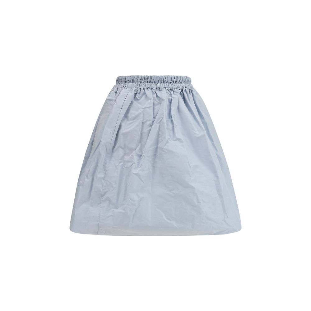 Prada Blue Silk Long Skirt | Regal Royce