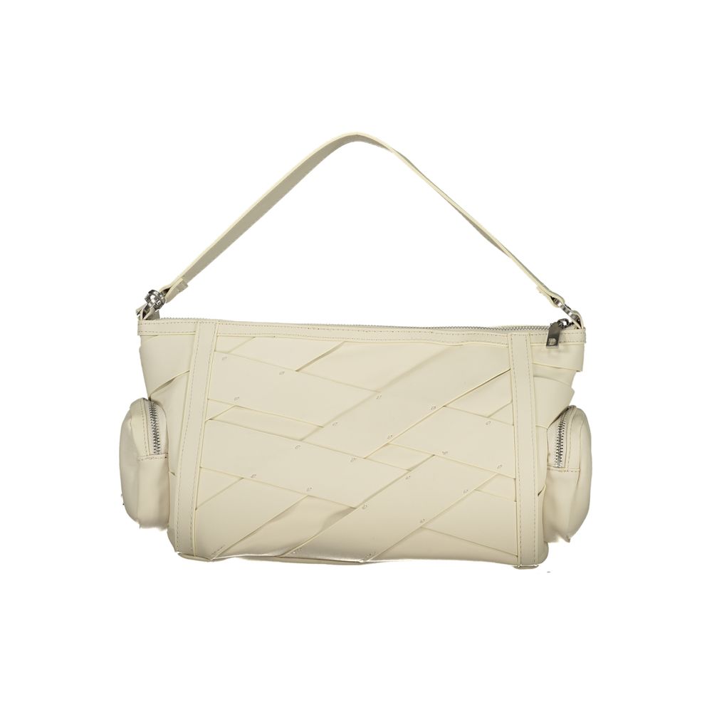 Desigual White Polyurethane Women's Shoulder Bag | Regal Royce