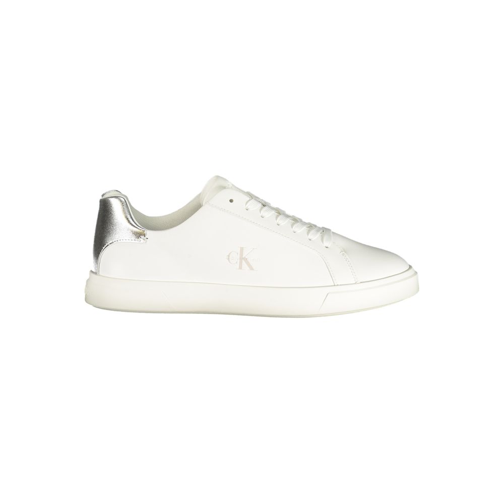 Calvin Klein Bianco Poliuretano Donna Sneaker | Regal Royce