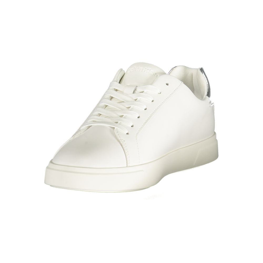 Calvin Klein Bianco Poliuretano Donna Sneaker | Regal Royce