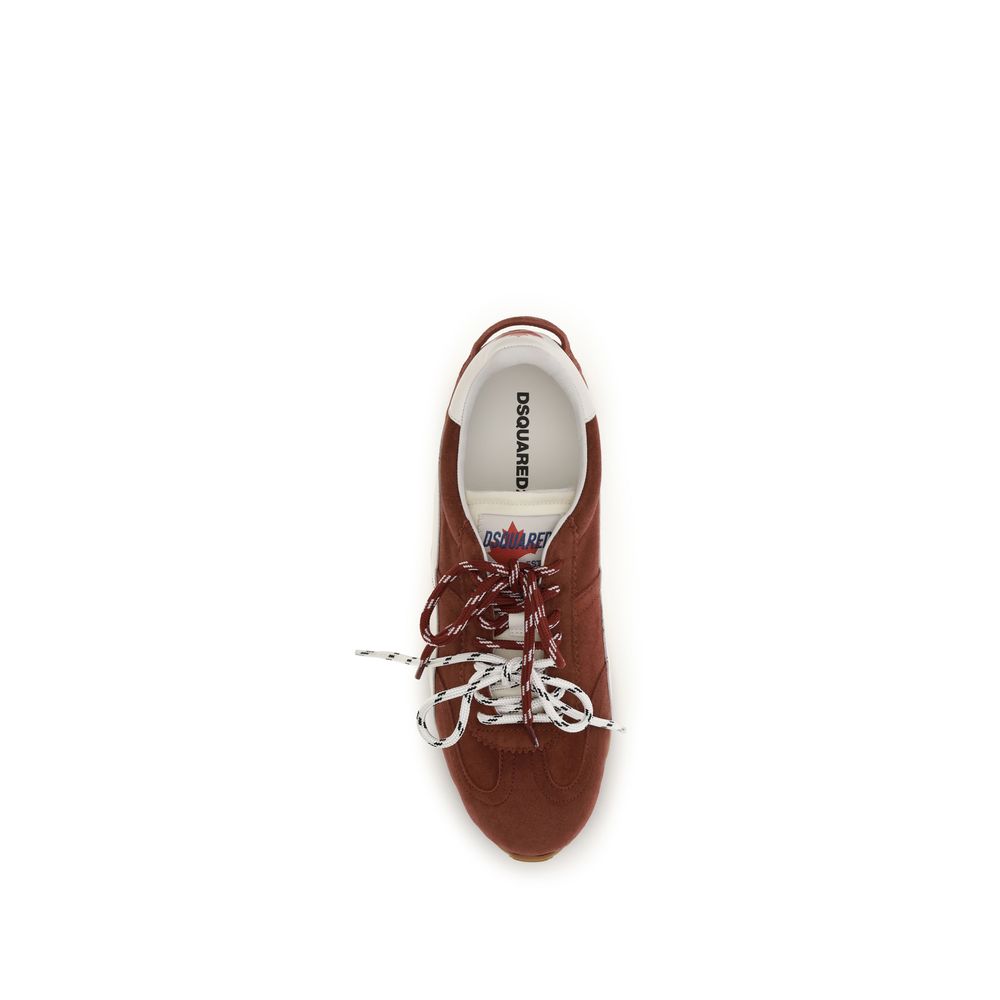 Dsquared² Multicolor Calf Leather Bos Taurus Low Top Sneakers | Regal Royce