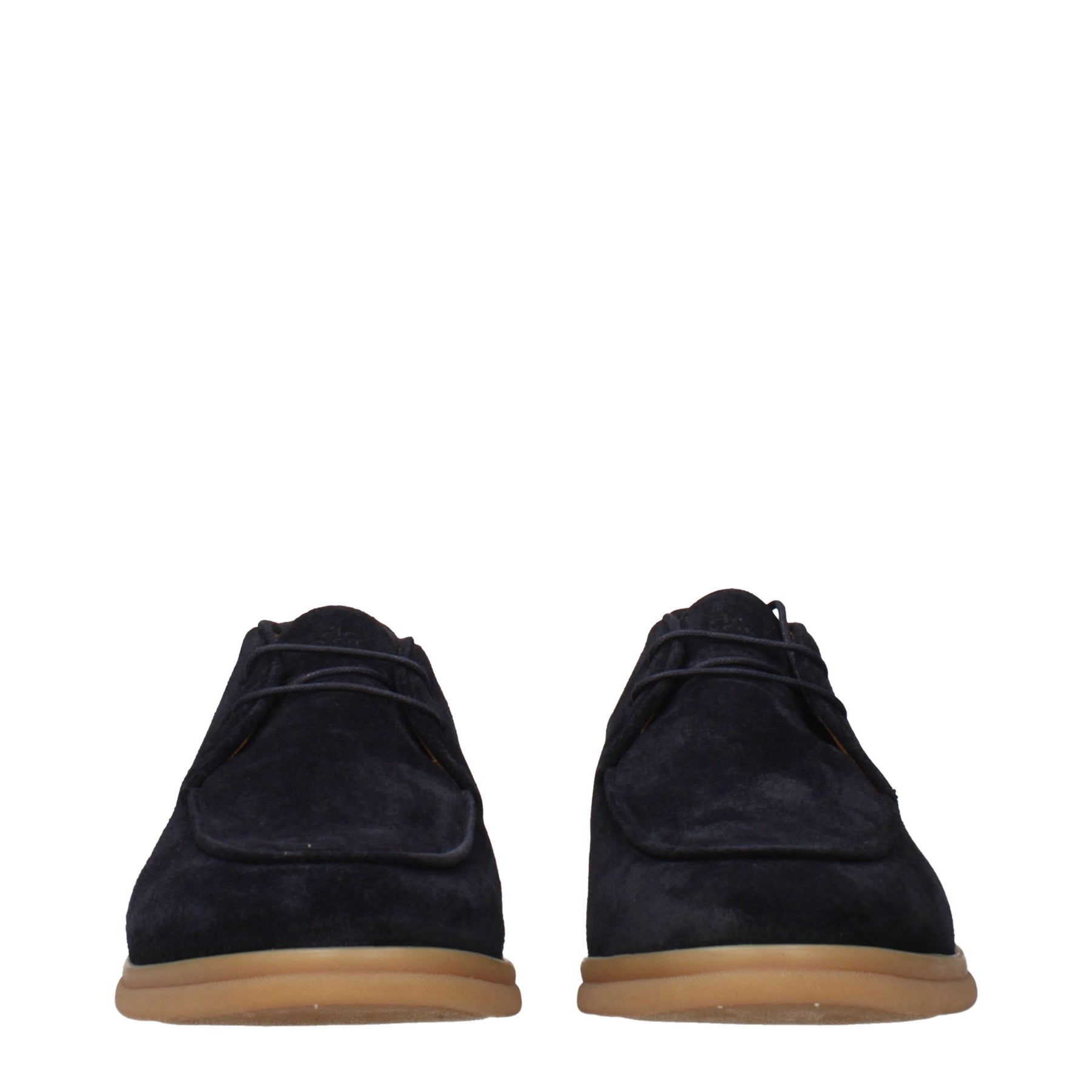 Eleventy Blue Leather Oxfords And Derbies | Regal Royce