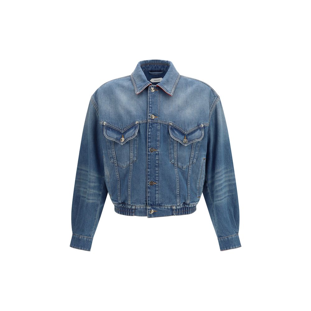 Versace Blue Cotton Clothing | Regal Royce