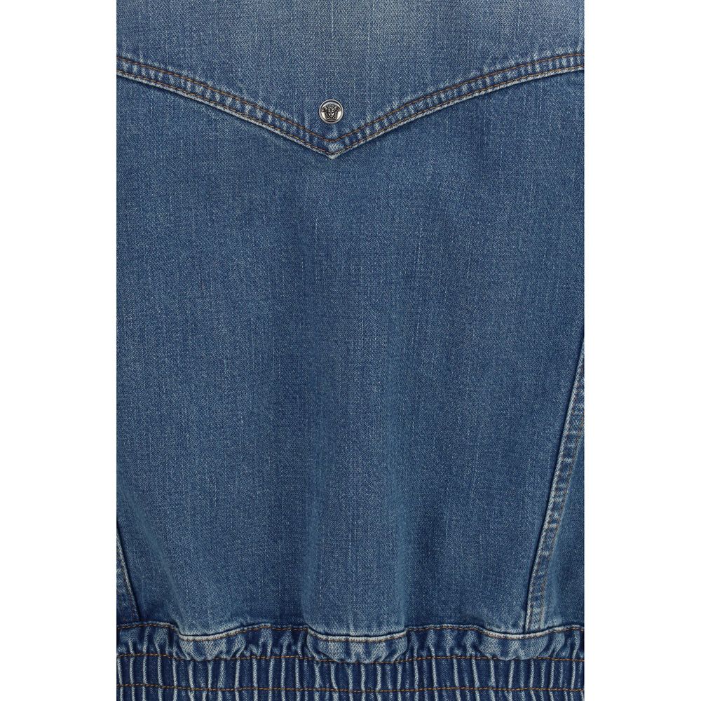 Versace Blue Cotton Clothing | Regal Royce