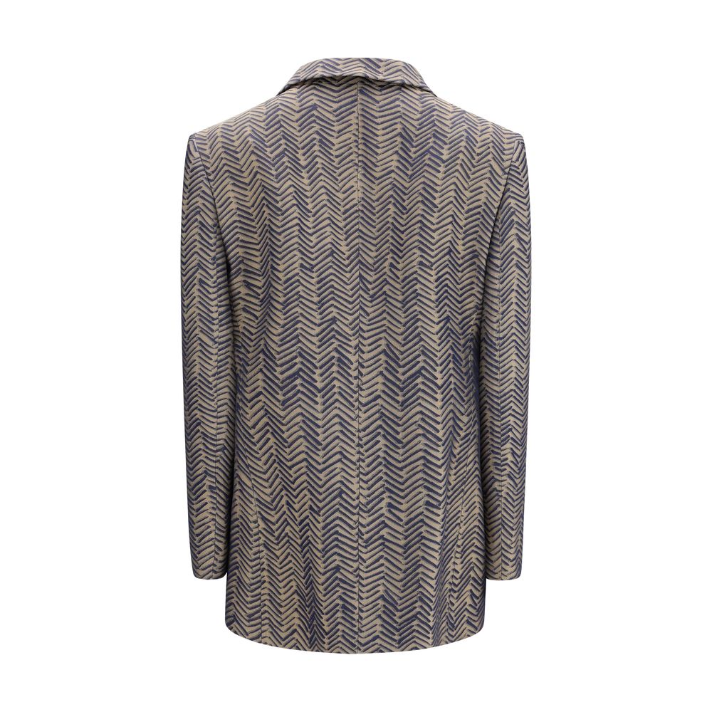 Giorgio Armani Beige Viscose Blazer | Regal Royce