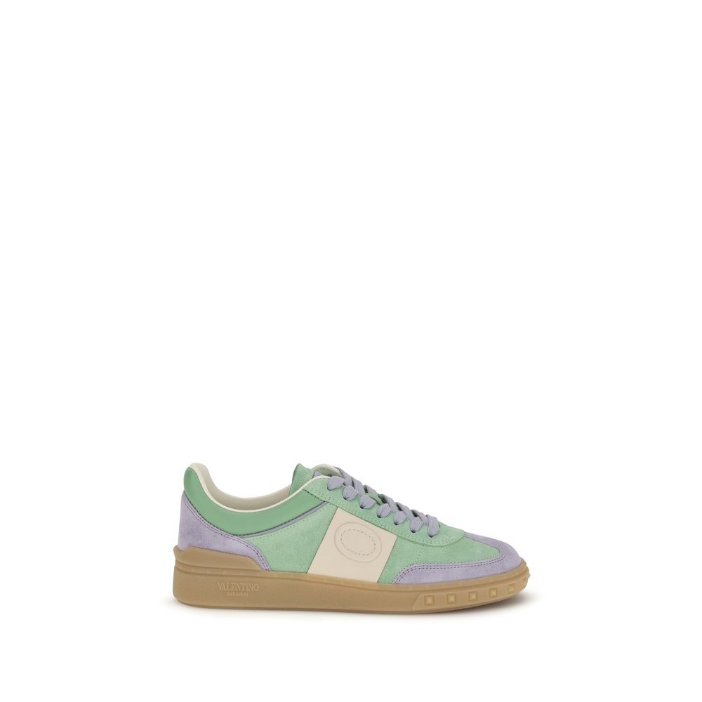 Valentino Garavani Multicolor Calf Leather Bos Taurus Low Top Sneakers | Regal Royce