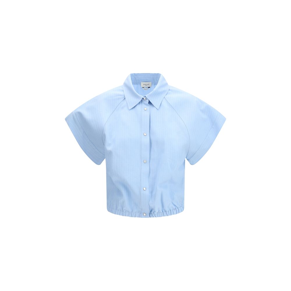 Jacob Cohen Blue Viscose Shortsleeve Shirt | Regal Royce