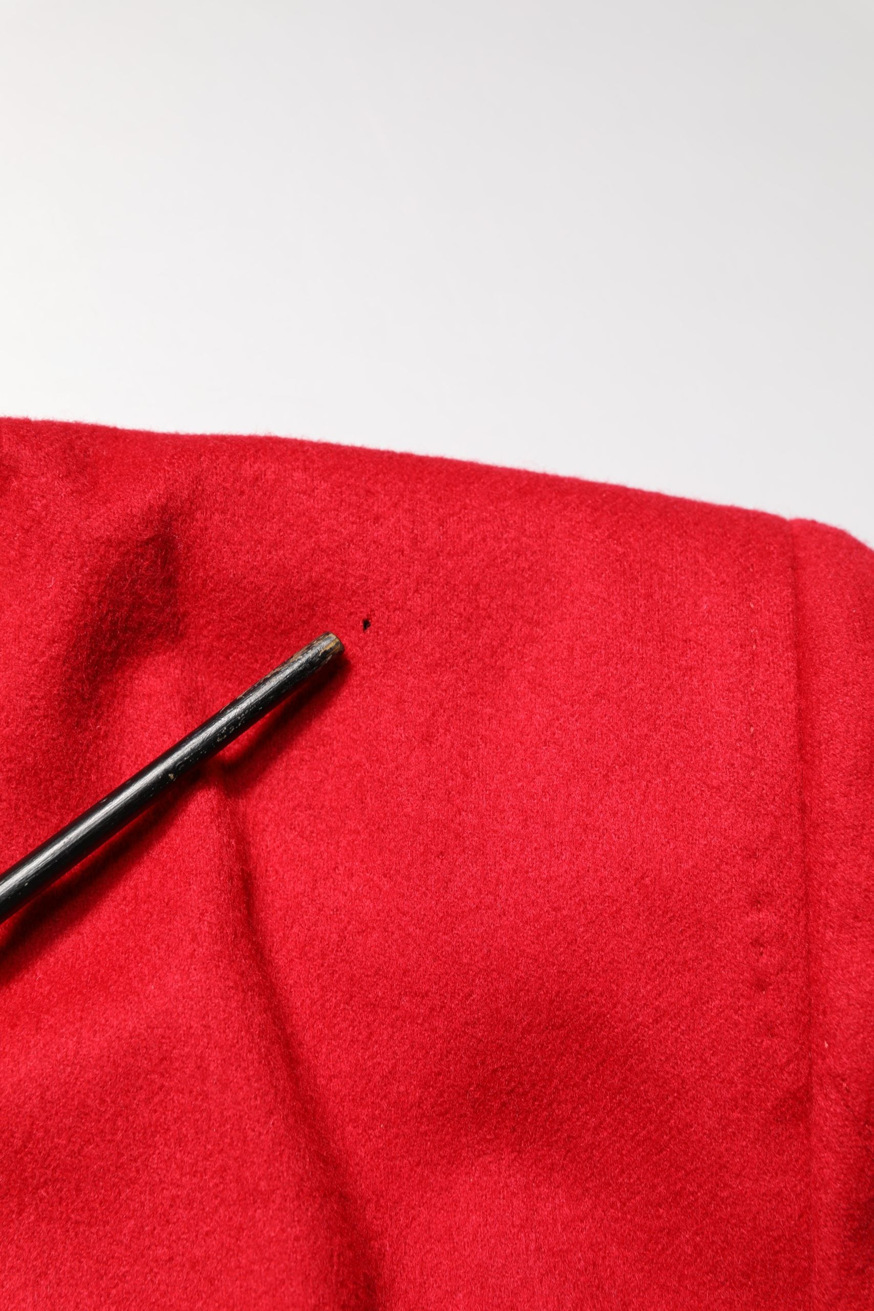 Dolce & Gabbana Red Cashmere Slim Fit Coat Jacket Blazer | Regal Royce