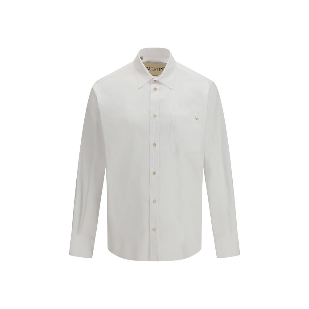 Valentino White Cotton Dress Shirt | Regal Royce