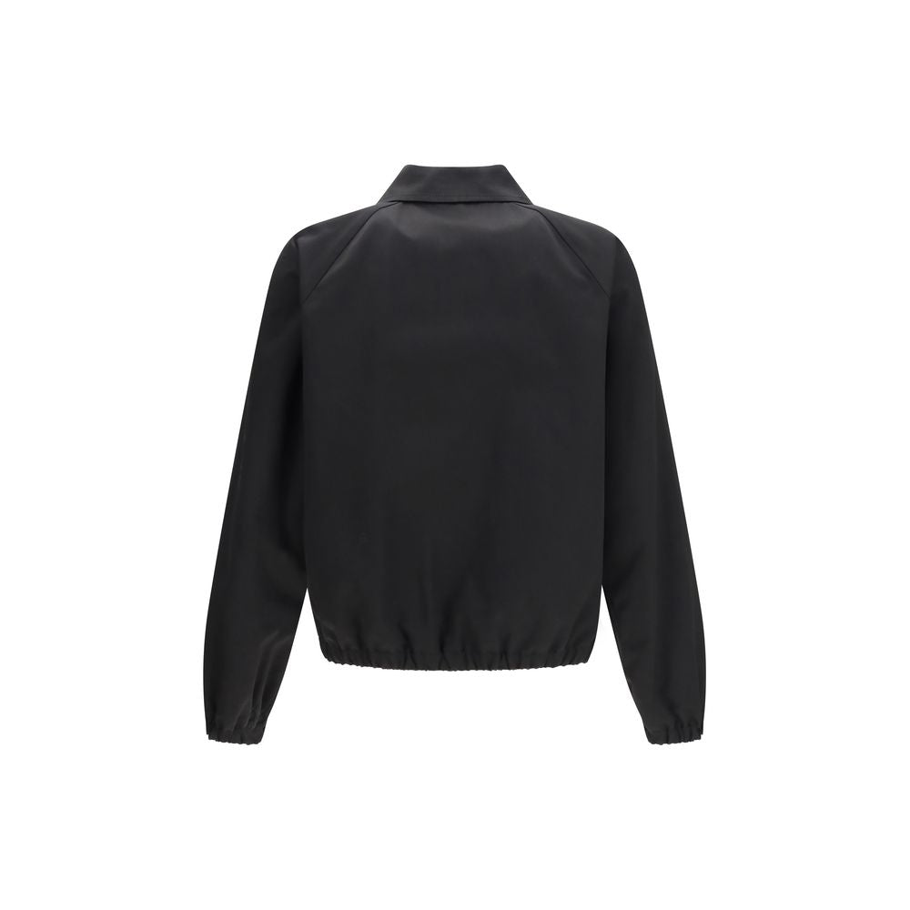 Valentino Black Cotton Bomber | Regal Royce