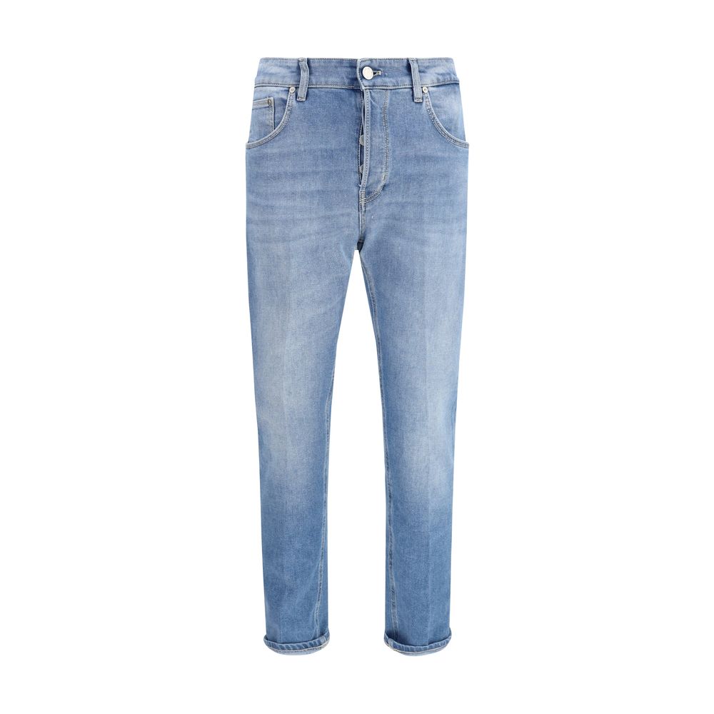 PT Torino Blue Cotton Slim Fit Jeans | Regal Royce