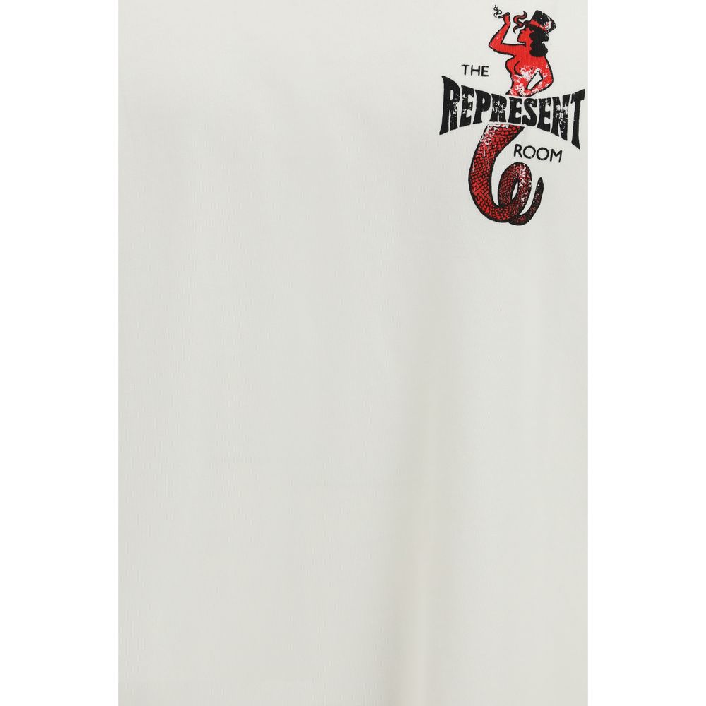 Represent White Cotton T-Shirt | Regal Royce