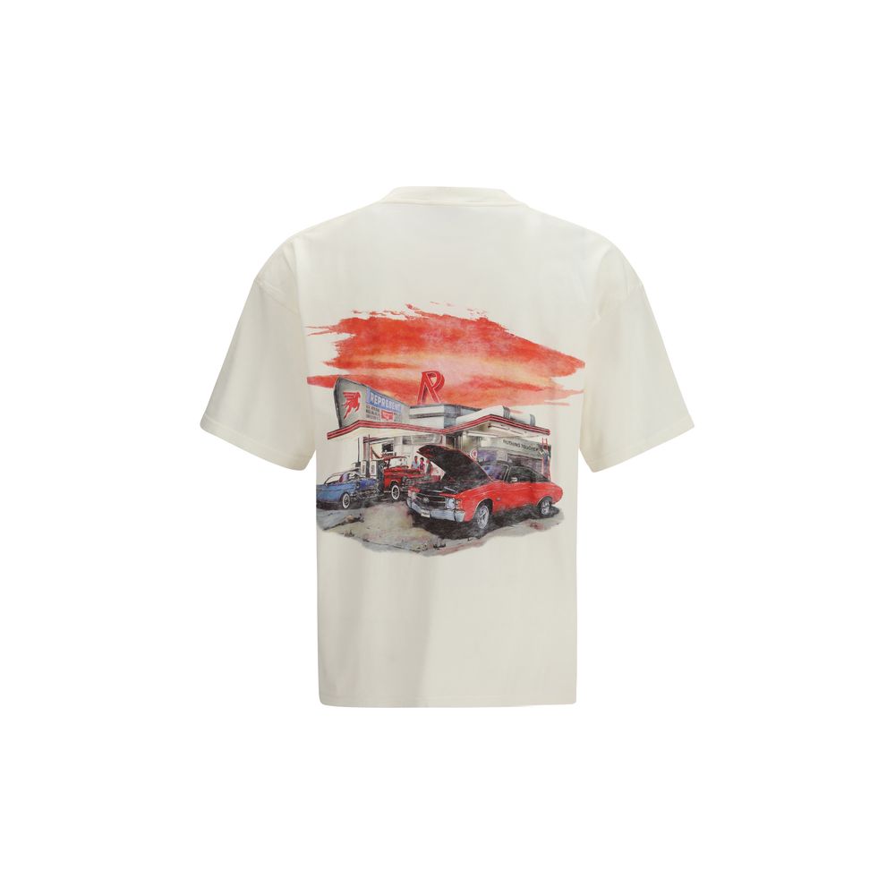 Represent White Cotton T-Shirt | Regal Royce