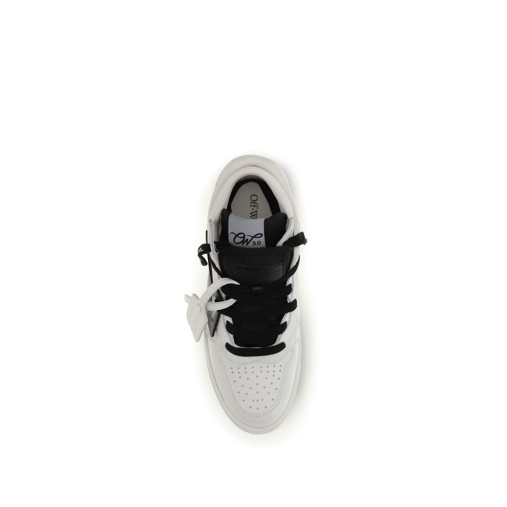 Off-White Multicolor Calf Leather Bos Taurus Athletic Sneakers | Regal Royce