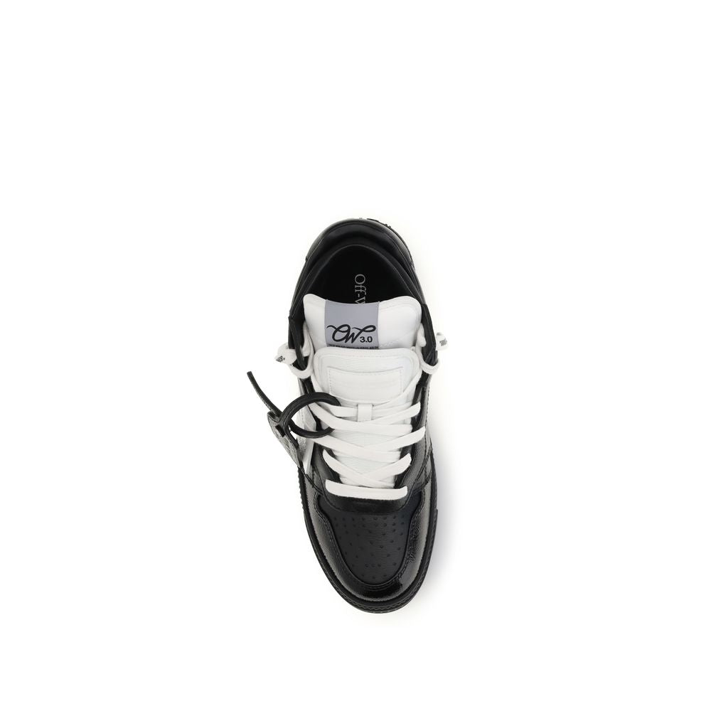 Off-White Multicolor Calf Leather Bos Taurus Athletic Sneakers | Regal Royce