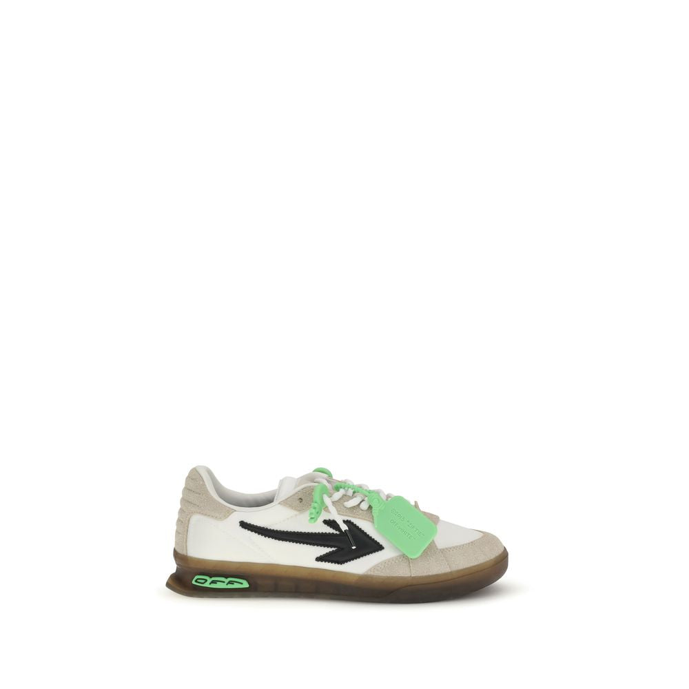Off-White Multicolor Calf Leather Bos Taurus Low Top Sneakers | Regal Royce