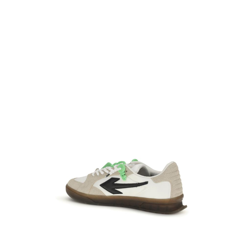 Off-White Multicolor Calf Leather Bos Taurus Low Top Sneakers | Regal Royce