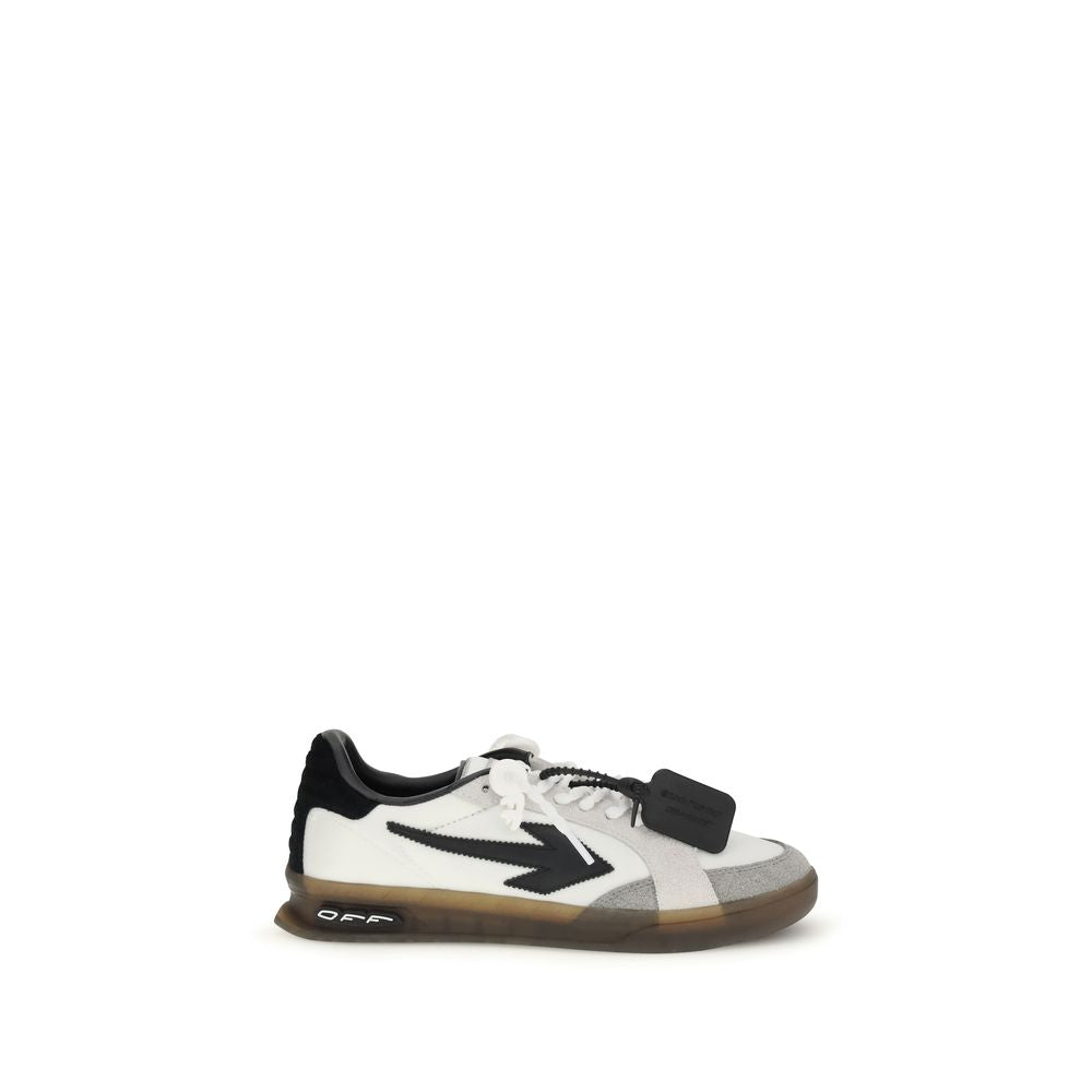 Off-White Multicolor Calf Leather Bos Taurus Low Top Sneakers | Regal Royce