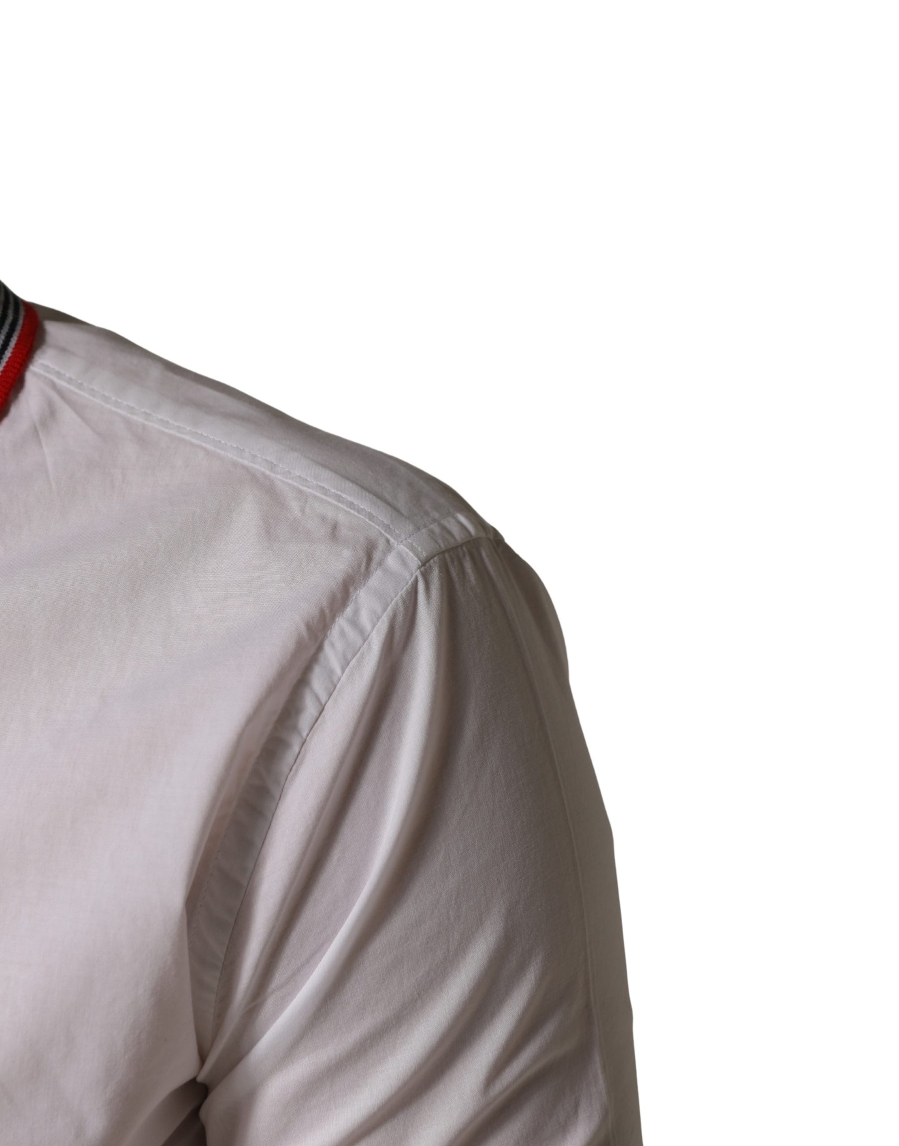 Daniele Alessandrini White Short Sleeves Button Down Shirt | Regal Royce