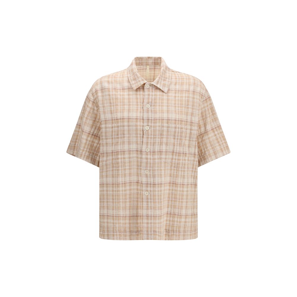 Sunflower Orange Cotton Pattern Shirt | Regal Royce