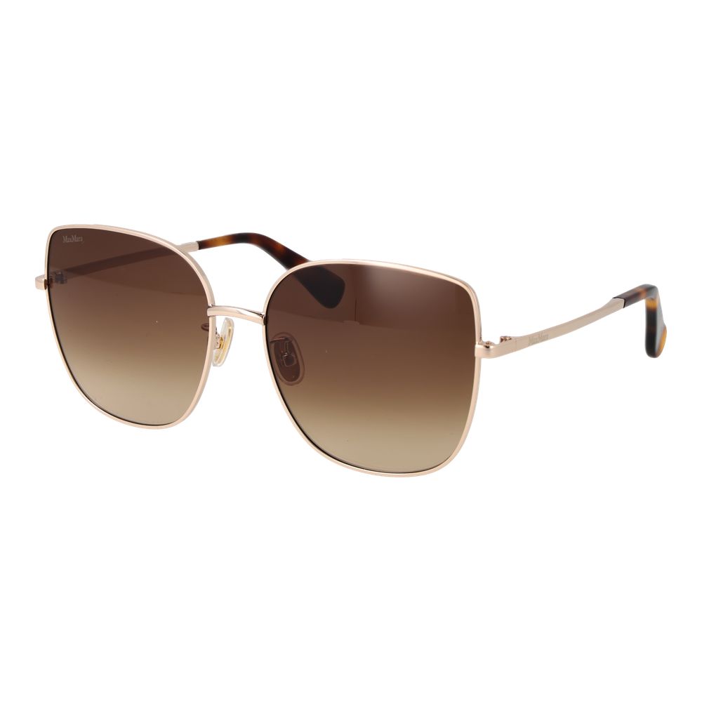 Max Mara Rose Gold Metal Sunglasses | Regal Royce