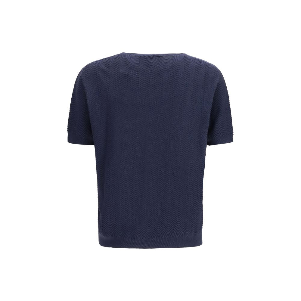 Giorgio Armani Blue Silk Sweatshirt | Regal Royce