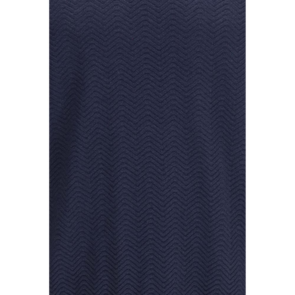 Giorgio Armani Blue Silk Sweatshirt | Regal Royce
