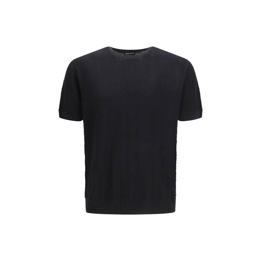 Giorgio Armani Black Silk Sweater | Regal Royce