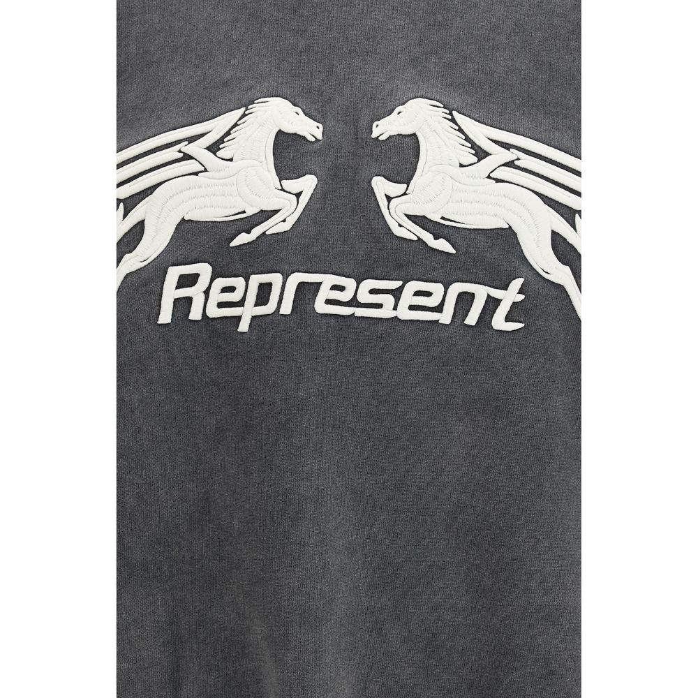 Represent Gray Cotton Sweatshirt | Regal Royce