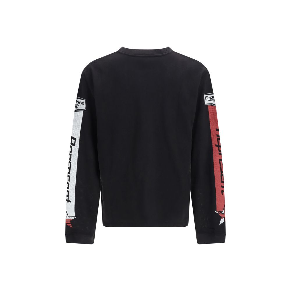 Represent Black Cotton Sportswear | Regal Royce