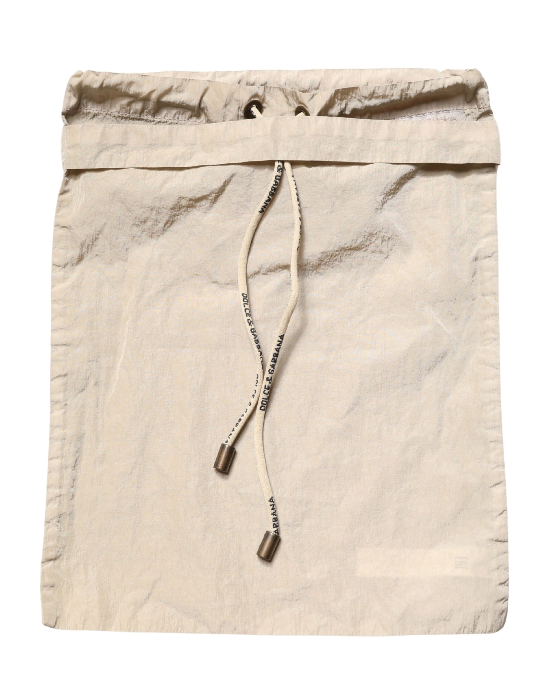 Dolce & Gabbana Brown Nylon Drawstring Swim Shorts Swimwear | Regal Royce