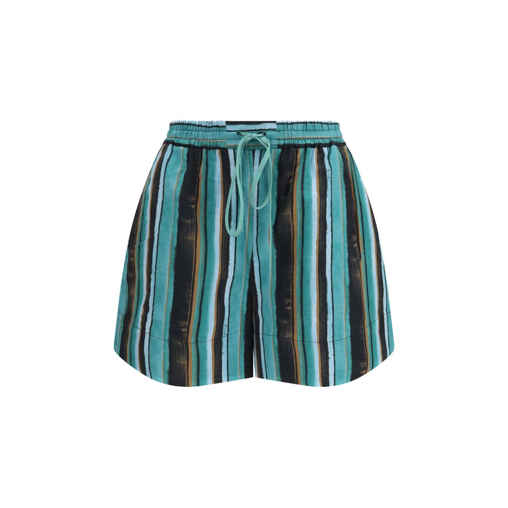 PINKO Bicolor Cotton Bermuda Shorts | Regal Royce
