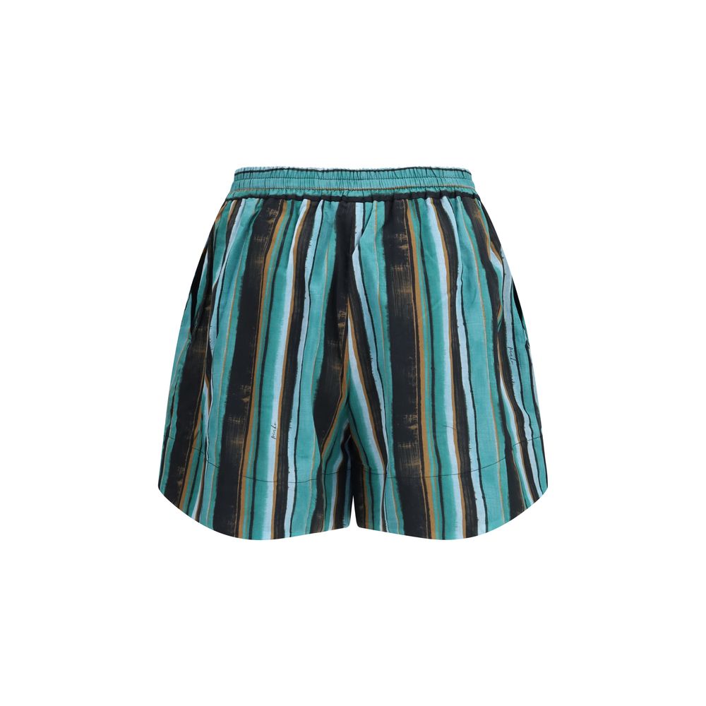 PINKO Bicolor Cotton Bermuda Shorts | Regal Royce