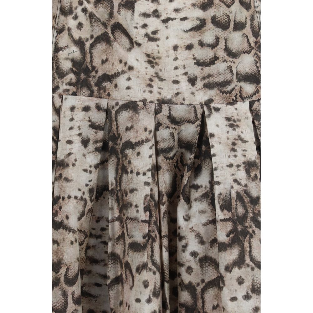 PINKO Multicolor Cotton Casual Dress | Regal Royce