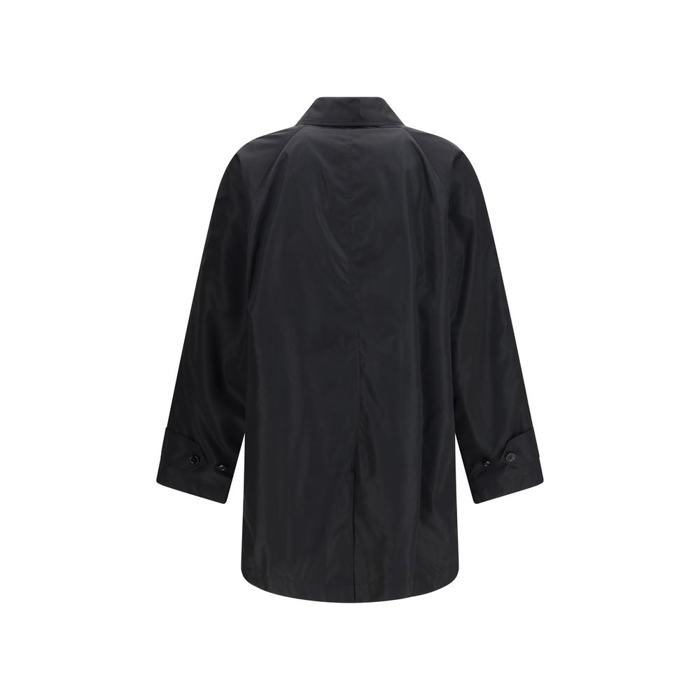 Burberry Black Polyester Coat | Regal Royce