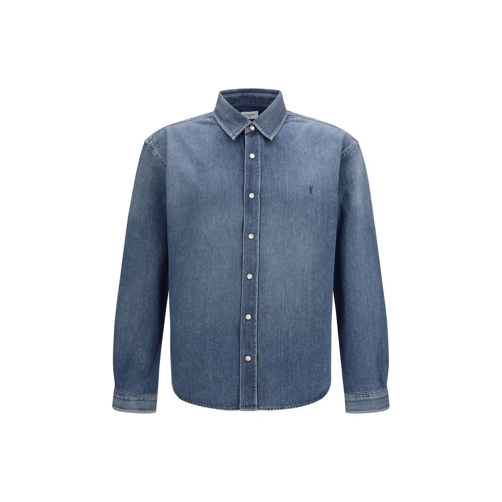Saint Laurent Blue Denim Shirt | Regal Royce
