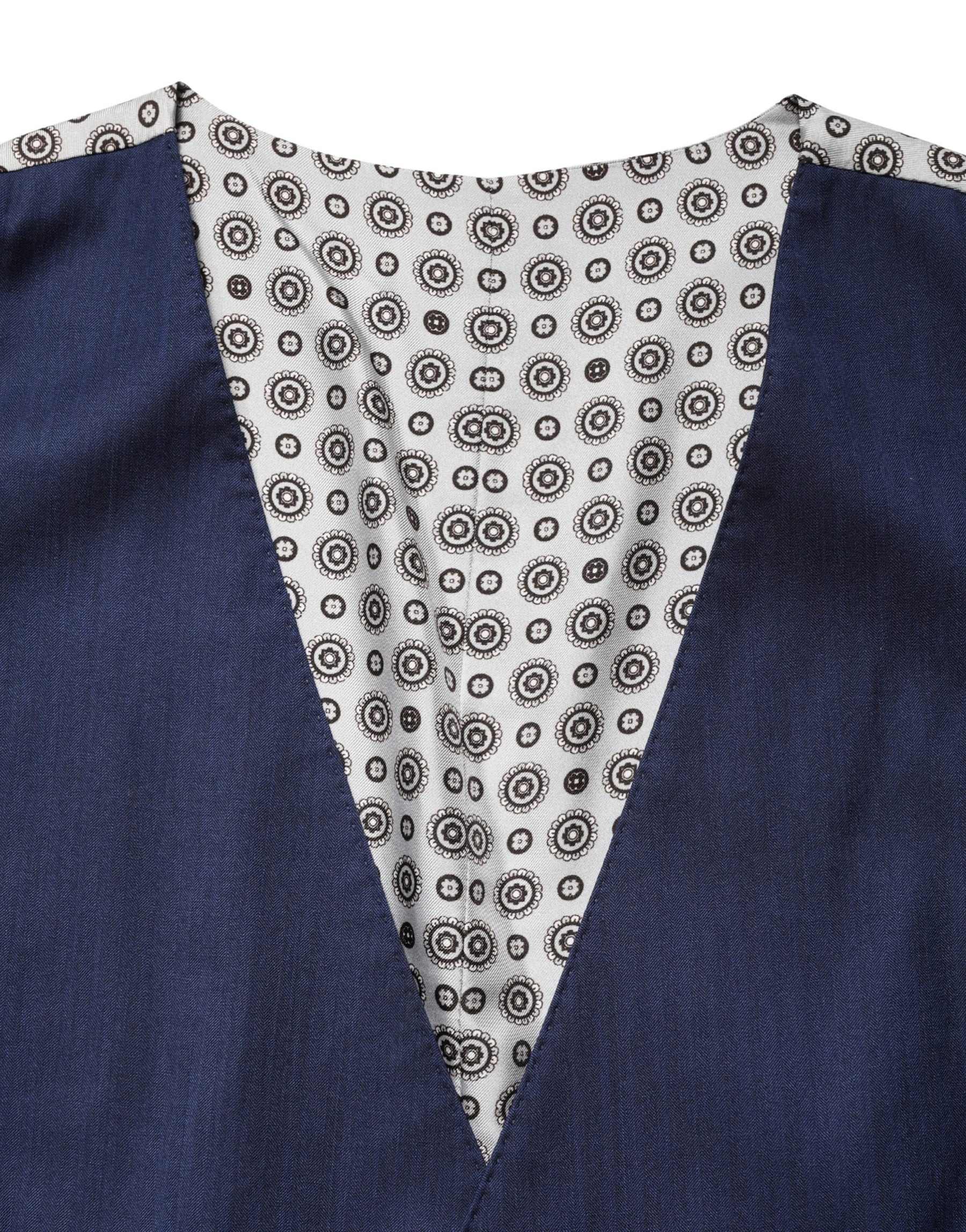 Dolce & Gabbana Navy Blue Wool Dress Formal Waistcoat Vest | Regal Royce