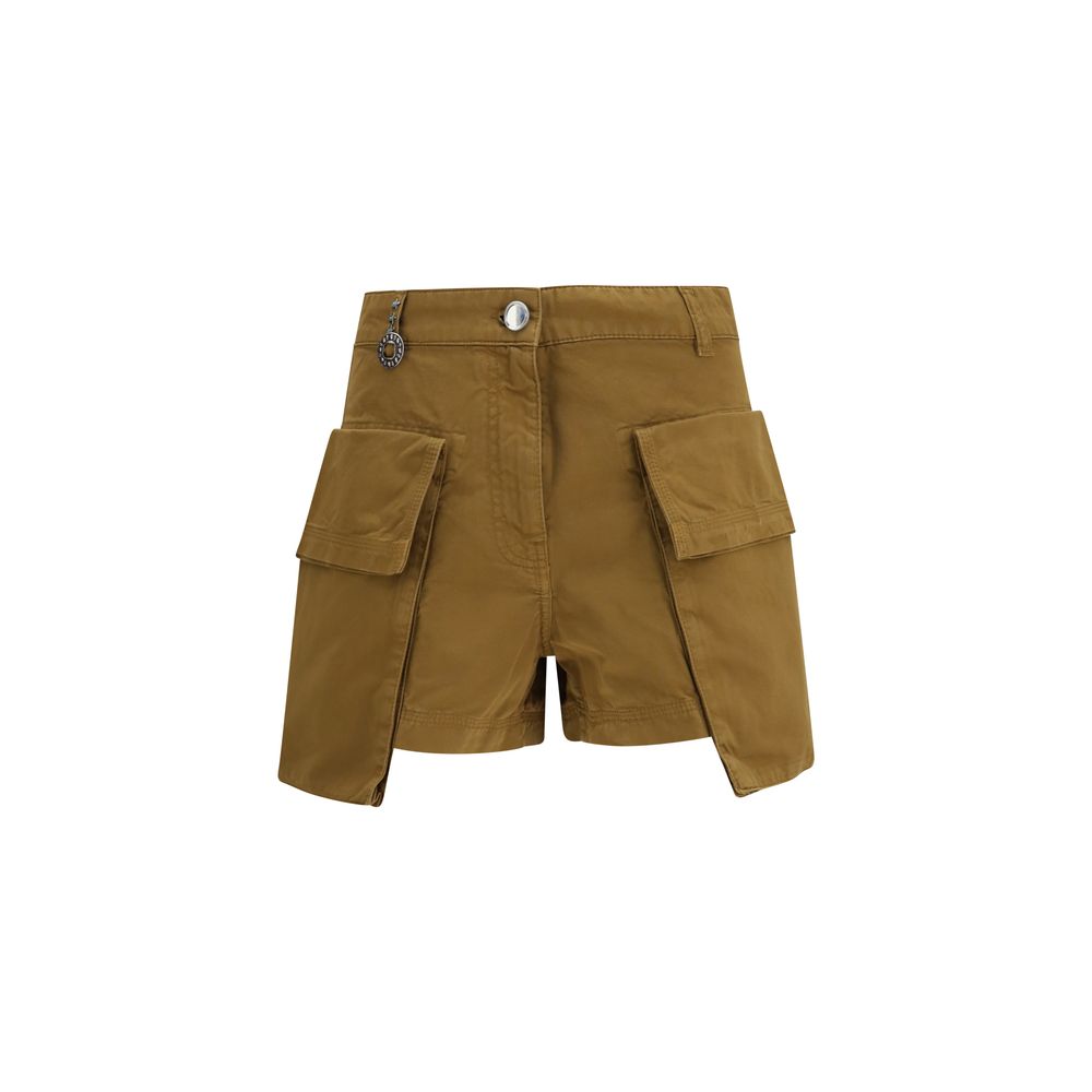 PINKO Beige Cotton Bermuda Shorts | Regal Royce