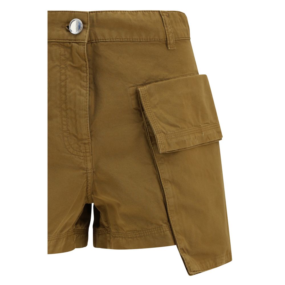 PINKO Beige Cotton Bermuda Shorts | Regal Royce