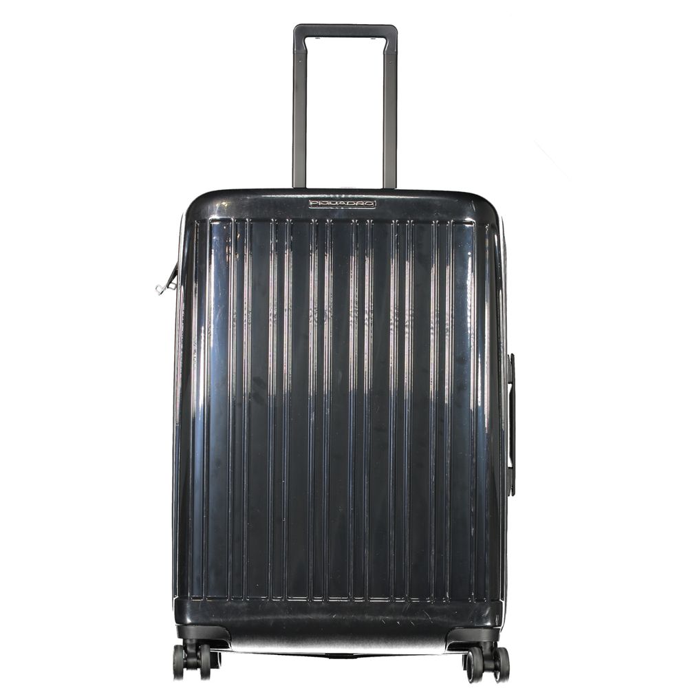 Piquadro Black Polycarbonate Men's Travel Bag | Regal Royce
