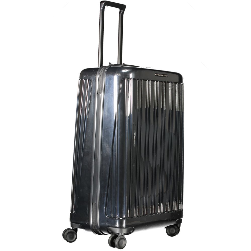 Piquadro Black Polycarbonate Men's Travel Bag | Regal Royce