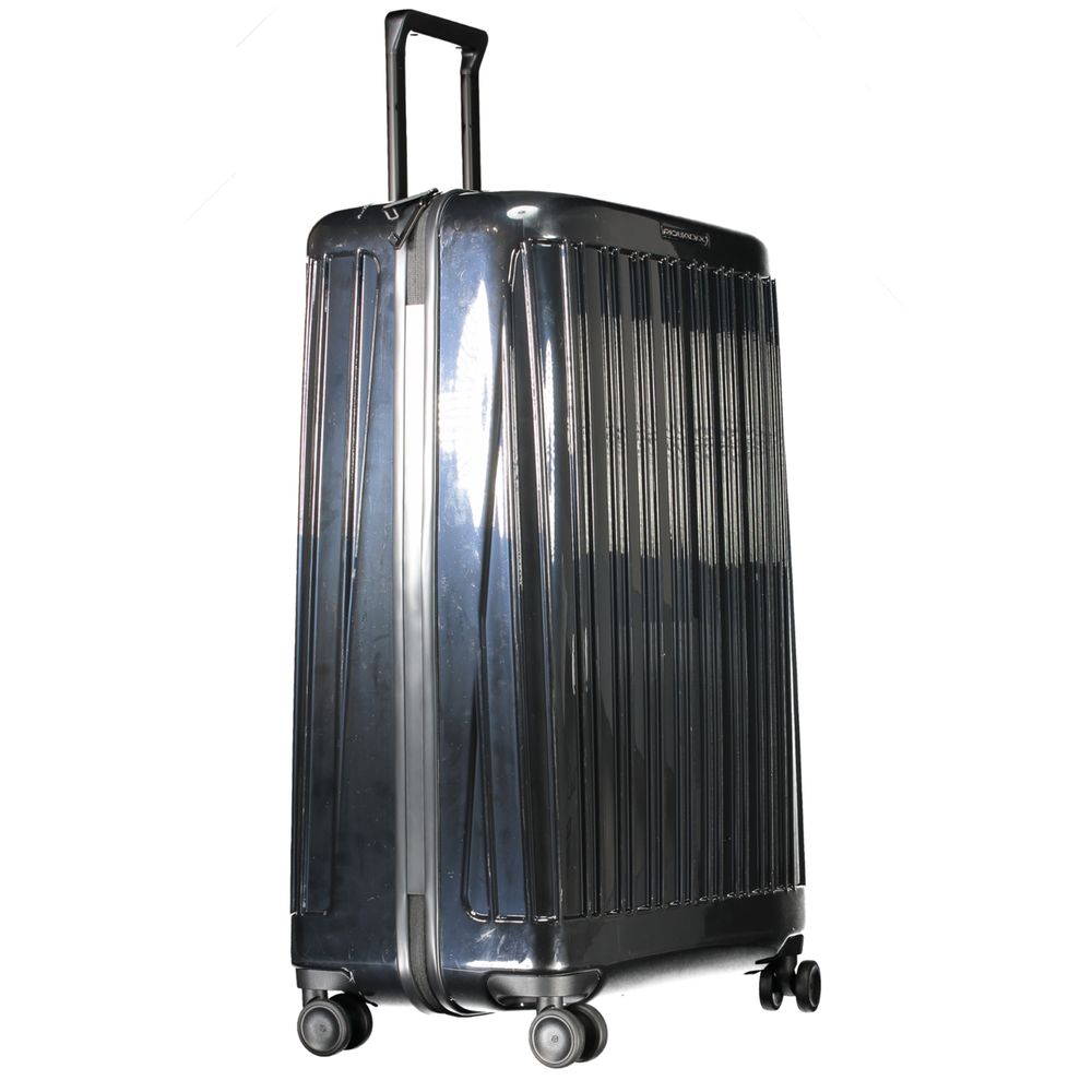 Piquadro Black Polycarbonate Men's Travel Trolley | Regal Royce